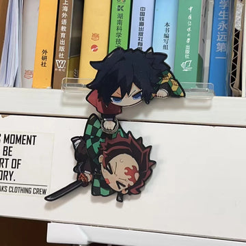 Demon Slayer Acrylic Anime Peripheral Ornaments Tomioka Giyuu Help Kamado Tanjirou Fans Gift 4-6cm Cute Kawaii Toys
