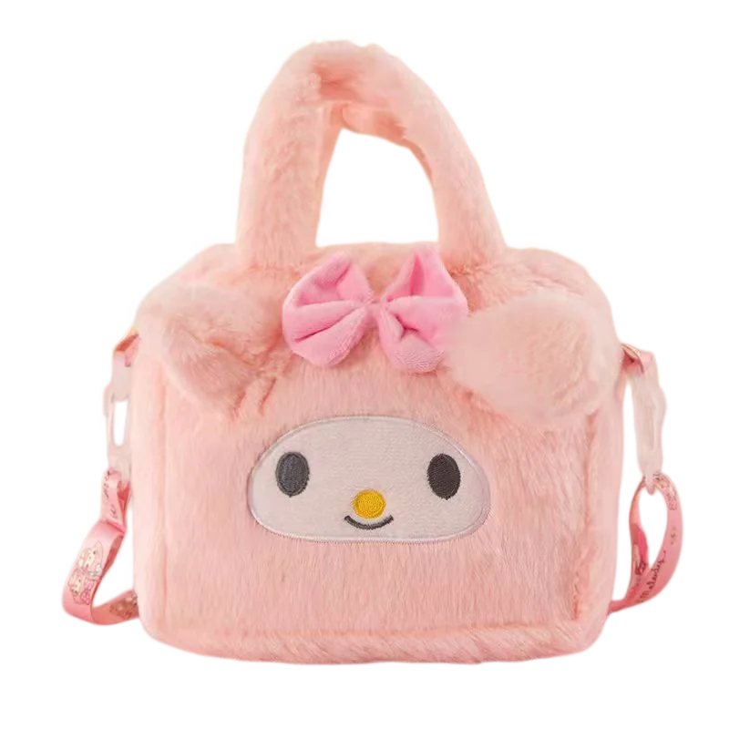 Cartoon Anime Sanrio Handbag Soft And Cute Crossbody Bag Storage Travel Girl Birthday Gift
