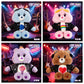 Care Bears 33cm Plush Toy Cartoon Dolls Cute Stuffed Bear Toys Denim Jacket Soft Animal Doll Gift Home Decor Ornament Collectib