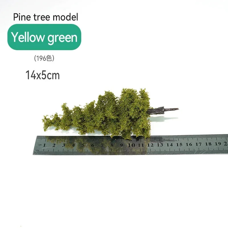 14/21cm Model Train Layout Wire Tree Model Simulation Tree Military Sand Table Material Handmade Diy Landscape Model Tree
