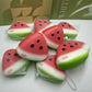 Cute Watermelon Squishy Fidget Adult Slow Rebound Decompression Toy Anti-Stress Slow Rising Fruit Soft Stress Relief Squeeze Toy