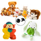 100pcs 8/10/12/14mm Plastic Safety Eyes For Toys Diy Mix Size Crochet Animal Eye For Doll Toys Amigurumi Accessories