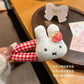 4pcs Kawaii Miffy Rabbit BB Clip Cute Cartoon Girli Hair Side Clip Student Daily School Wear Hair Styling Accessory Gift Toys