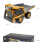 ZWN 2.4G Remote Control Excavator Dump Truck RC Model Car Toy Professional Alloy Plastic Simulation Construction Vehicle for Kid