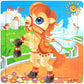 New 20 Piece Wooden 3d Puzzle Cartoon Animal Vehicle Jigsaw Puzzle Montessori Educational Toys For Kids 3-6 Years Old