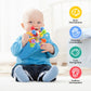 Baby Silicone Manhattan Ball – Soft Teether & Rattle Toy 0–12 Months
