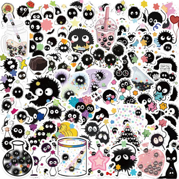 54PCS Cute Kawaii Sprites Stickers Laptop Graffiti Skateboard Waterproof Scrapbooking Phone Cup Luggage Sticker Decals
