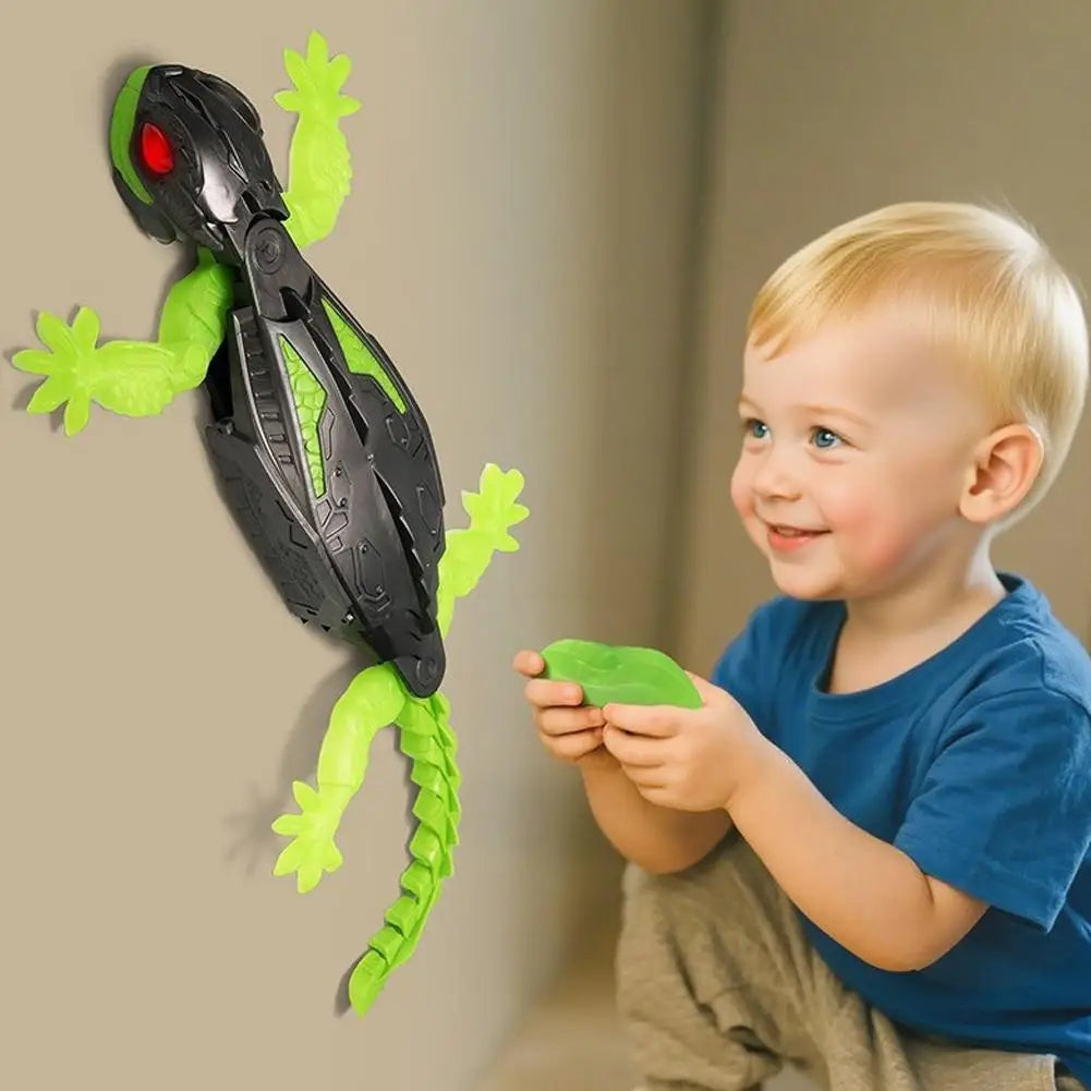 Wall Climbing RC Gecko Toy Electric remote control lizard wall climbing car gecko Animal Car Children's Halloween Toys