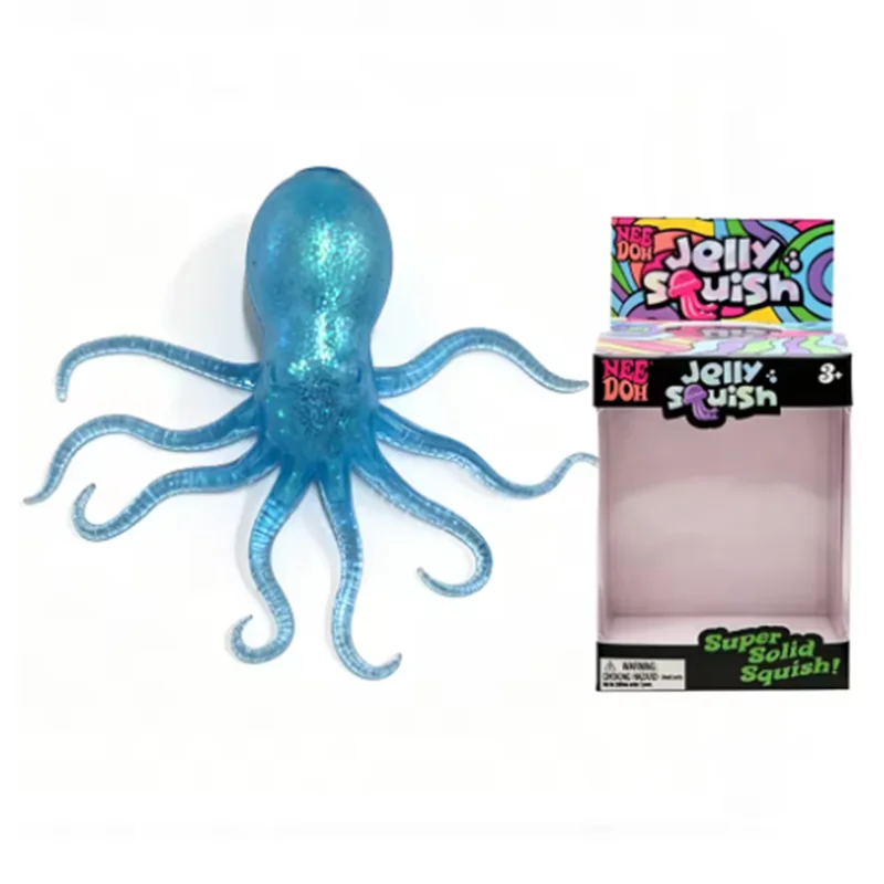 Jellyfish Maltose Squishy Toy Soft Squeeze Cute Jelly Fish Anti Stress Relief Relax Fidget Ball Fun Toy for Friends Gifts