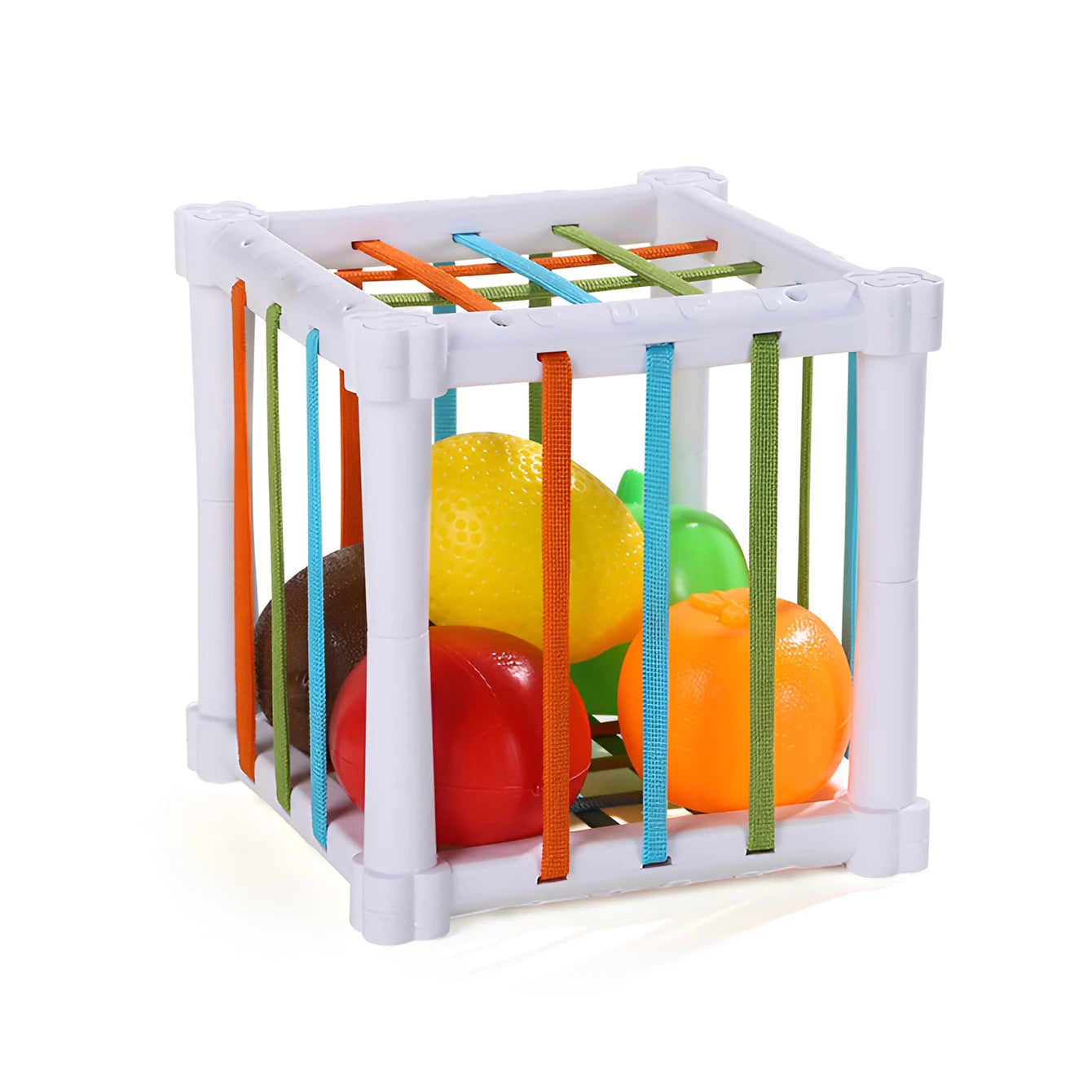 Fruit Cecele Shape Color Color Fruit Cognition Rainbow Cecele Interactive Game Toy