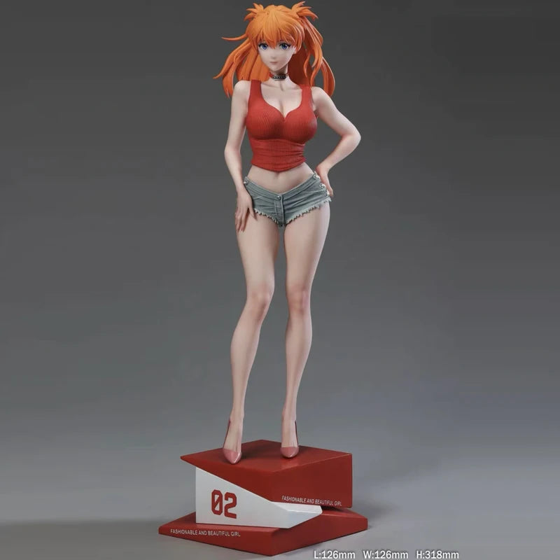 Summer Girlfriend School Flower Mingrixiang Hand Made Anime Cartoon Fashion Play Gift Gk Model Beautiful Girl Table Decoration