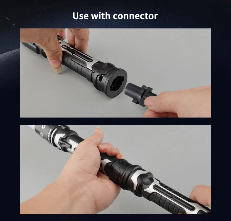 Children Colorful Glowing Sword Toys Laser Sword Lightsaber Red and Blue Double Saber Telescopic Music Cosplay Cool Flashing Toy