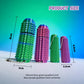 3D Printed Little Ouchie Fidget Toys Portable Mini Spiky Grippie Stim Stress Relief Toys Keychain Stimming Autism Adults Gifts