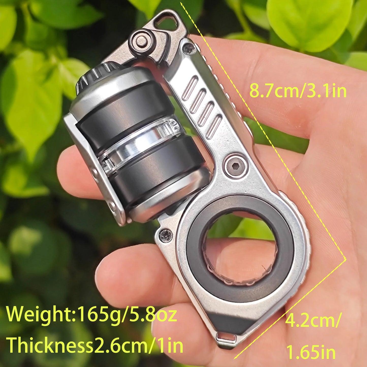 EDC Fidget Sliders Fidget Toys Tuning Fork Magnetic Push Egg Mechanical Ratchet Crisp Sound Cyber Core Multi-functional Toys