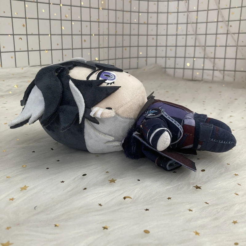 20cm Anime Genshin Impact Wriothesley Cosplay Plush Doll Toy Character Cute Soft Stuffed Pillow Christmas Halloween Gift