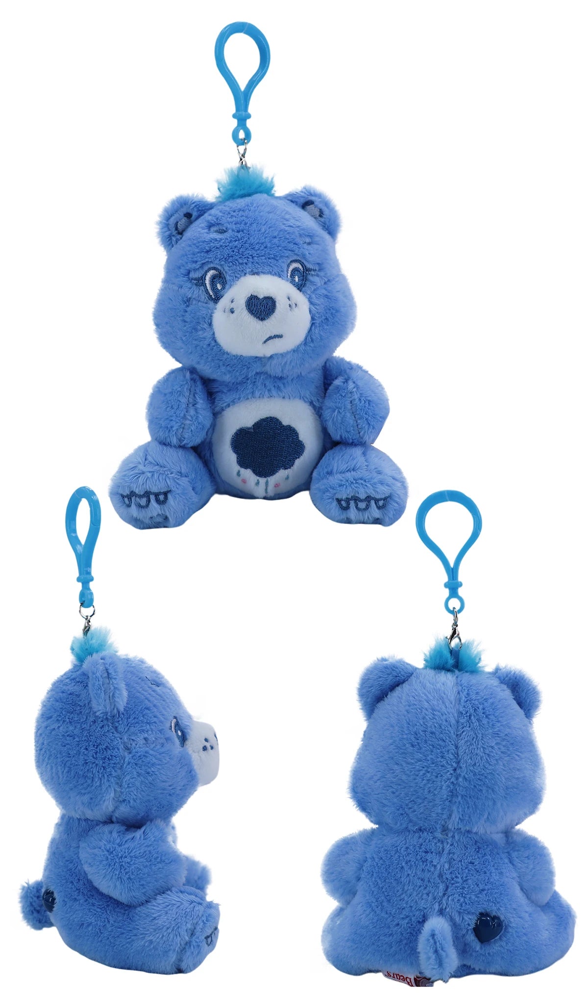 Care Bears Sitting Plush Keychain 12cm Cute Bag Pendant Kawaii Stuffed Toy Car Charm Squishy Soft Doll Decor Ideal Holiday Gift