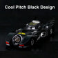 1/38 Alloy Batmobile Toy Car Model Alloy Diecast with Pull Back Sound Light Model Vehicles Collection Toy for Boy Birthday Gifts