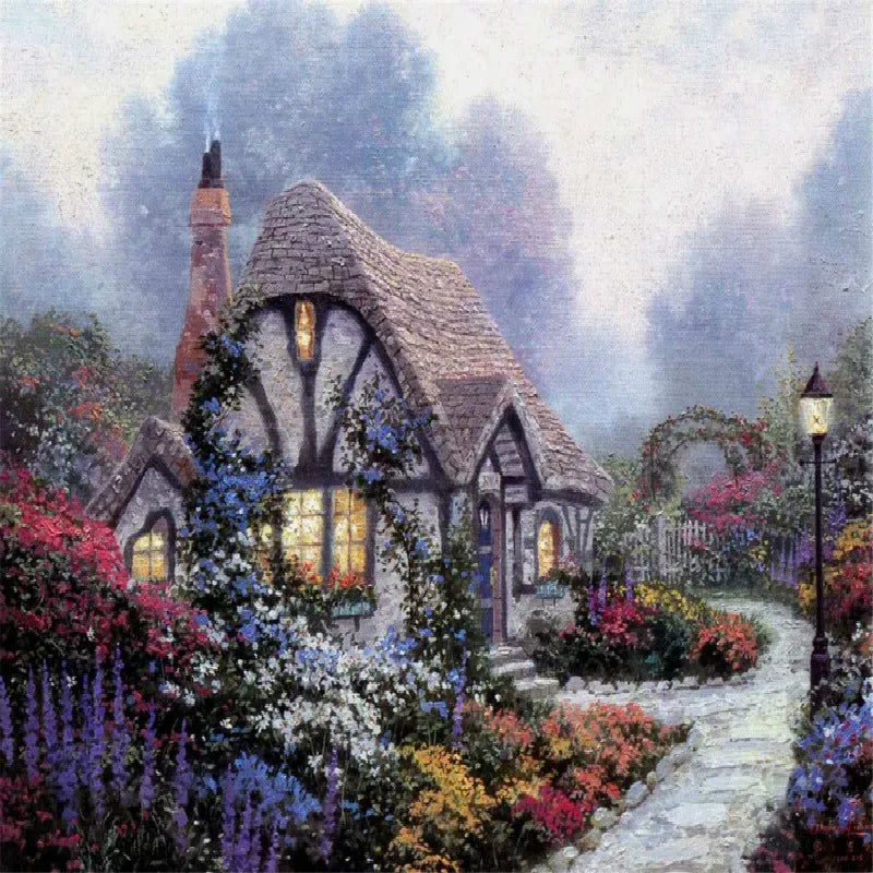 500 Pieces Jigsaw Puzzle Various Landscape Patterns Jigsaw Puzzle Educational Toy for Kids Children's Games Christmas Gift