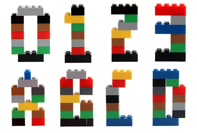 300/500/1000 DIY Creative Building Blocks Bulk Set Urban Classic Blocks Assembled Birthday Gift Children's Educational Toys
