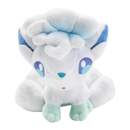 Alolan Vulpix Plush Toys Stuffed Animal Game for Collectible Gift,Cute Cartoon Character Black 9 Inch