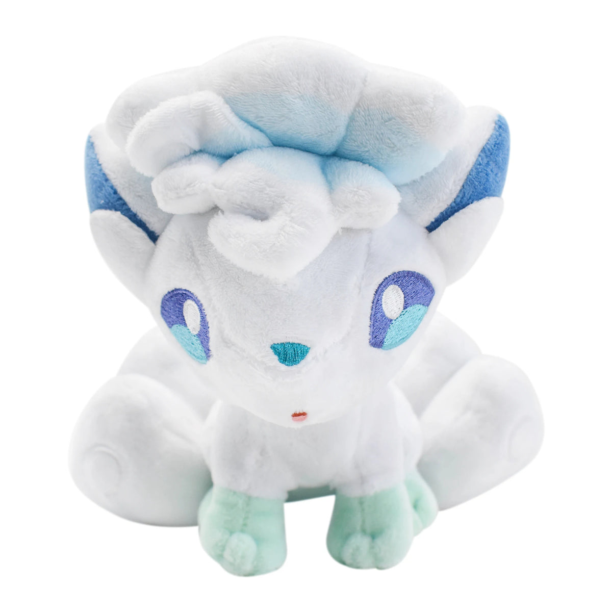Alolan Vulpix Plush Toys Stuffed Animal Game for Collectible Gift,Cute Cartoon Character Black 9 Inch