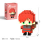 NARUTA  Akatsuki Toy Building Blocks Figuries Lega Japanese Blocks Cartoon Character Model building block Dolls Toys For kids