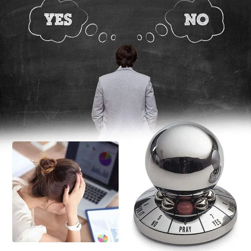 Prophecy of Fate Lucky Decision Ball Home Office Finger Rotator Anti Stress Adult Stress Relieving Toy Desktop Decoration Gift