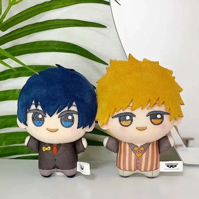 15cm Blue Lock Kawaii Plush Doll Nagi Seishiro Mikage Reo Anime Peripheral Backpack Charm Anime Plushie Pendant Keychain Gifts