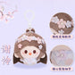 Heavenly Official Blessing Surrounding Beautiful Flower Series Round And Rolling Plush Doll Backpack Accessories Fan Gift