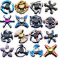 Rainbow Fidget Metal Spinner Colorful Finger Spinners High Speed Hand Spinners Fidget Toys for Stress Anxiety Relief for Adults