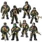 Military Army Soldiers World War SWAT Polices Soldiers Special Forces Model Assembly Building Blocks Bricks Toys Gift ﻿