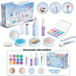 Children's Makeup Toy Set Simulated Beauty Makeup Box Set No Smearing No Liquid 10 Piece Non-toxic Set (Non Real Makeup)