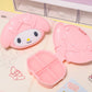 Genuine Sanrio Hello Kitty My Melody 4 Grid Portable Pill Box Travel Medicine Organizer Pill Case for Vitamin Tablet Storage