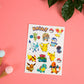 3PCS Pokemon Temporary Tattoo Stickers Children Pikachu Sticker Funny Cartoon Girls Christmas Birthday Gift Reward Toy