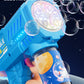 Fully Automatic Bubble Gun Rocket Bubbles Machine Automatic Blower with Bubble Liquid Toy for Kids Beach Outdoor Bubble Gifts