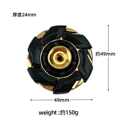 Mecha Transform EDC Metal Fidget Spinner - Stress Relief Gyro Toy ADHD & Anxiety Relief Tool Adult Decompression Finger Spinner