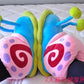 Plush SpongeBob SquarePants Cotton Shoes Snail Bags Heels Cute Home Slippers SpongeBob SquarePants Snail Boots Plush Gift
