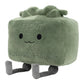 New Clay the Claymore Plush Doll Kawaii Green Square Doll Pillow Accessories Gift Collection Model For Kid Birthday Gifts