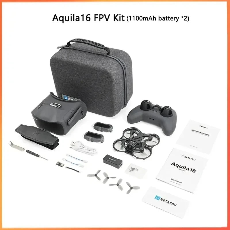 BETAFPV Aquila16 FPV Kit Brushless Racing Drone Professional Quadcopter Indoor Outdoor Camera Drone