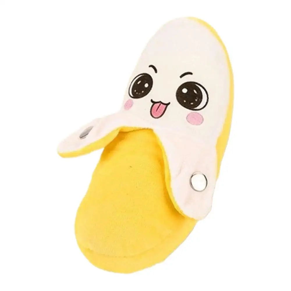 creative Banana Pillow human-sensing banana metronome plush toy parent-child interactive Banana Toy Birthday gifts for kids