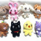 Kpop ATEEZzz Plush Pendant Keychain Aniteez Design Hongjoong Seonghwa Yunho Yeosang San Ming Wooyoung Jongho Accessories
