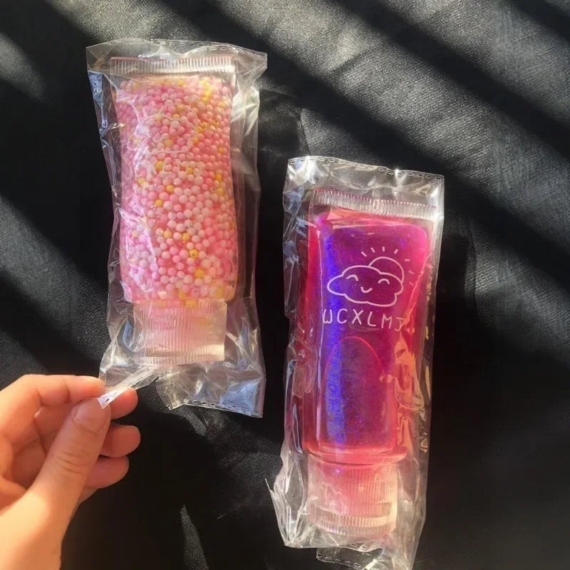 Novelty Squishy Facial Cleanser Fidget Toys Plasticity Toothpaste ASMR Squeeze Toys Relieve Anxiety for Adults Anti Stress Gifts