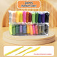 12/24/36 Color Clay Air-dried Clay Set Ultra Light Plastic Clay with Carving Tools DIY Crafts Toy Gifts for Friends Children