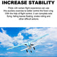 M7 Moore Off-road Aircraft Qidi560 RC Plane EPP 4CH Remote Control Brushless Airplane with LED Light Model Toys for Children