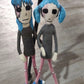 Game Sally Face Sal Cosplay Dolls Plush Stuffed Doll Room Decoration Abstract Flexible Twistable Shape Plushie Halloween Props