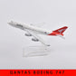 JASON TUTU 16cm Lufthansa Airbus A340 Plane Model Airplane Model Airbus Aircraft Model 1:400 Diecast Metal Airplanes Plane Toy