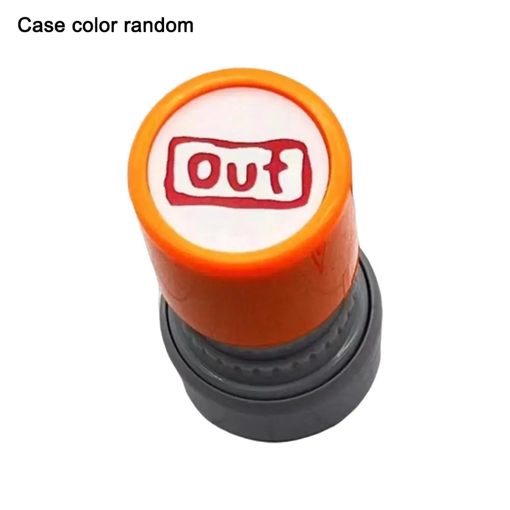 Color Random Quick-drying Inkable Fun Emotion Seal Toy Anime Characters Pressable Novelty Gag Face Seal Funny Kid's Toy