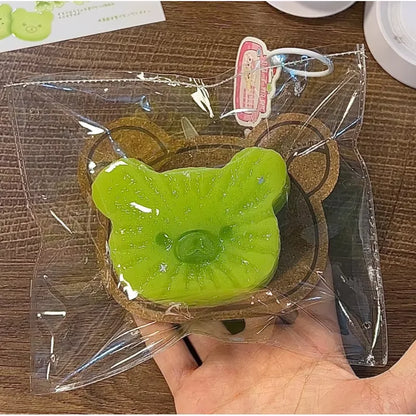 Realistic Dessert Food Rilakkuma Squishy Toy Slow Recovery Cute Cartoon Squeeze Stress Relief Fidget Sensory Decompression Gift