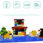 32*64 Holes Classic Building Blocks Base Board, DIY Assembled Building Blocks Wall Compatible With Brand Gift Toys for Children