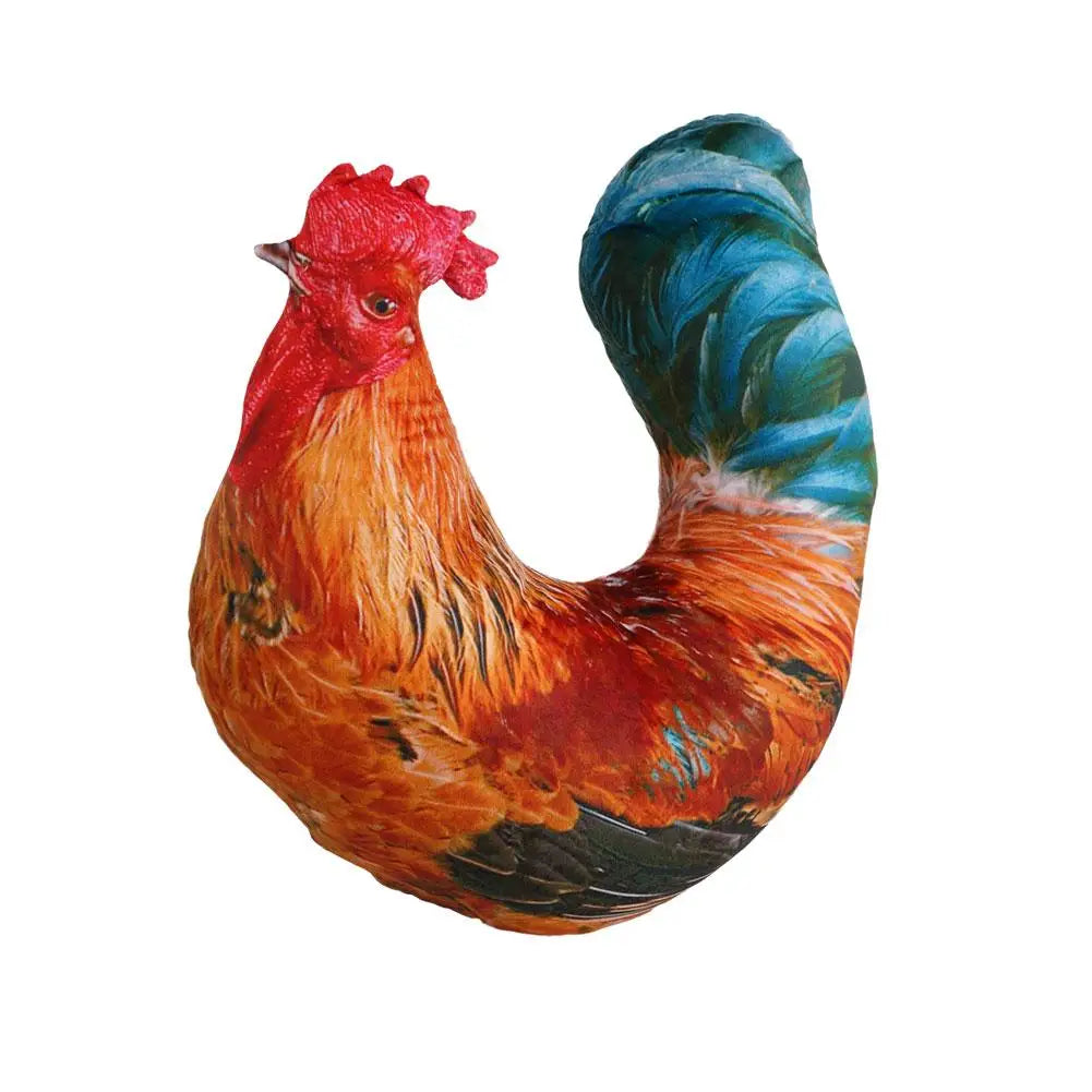 Simulation Hen Bird Goose Plush Doll Pillow Cushion Toy Creative Plush 3D Bird Plush Toy Stuffed Chicken Soft Stuffed Toy